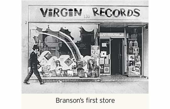 Virgin Records, Notting Hill Gate, 1971