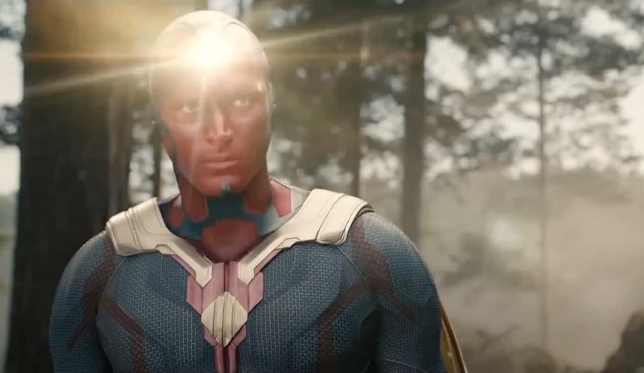 Vision Blasted Ultron Out Of Existence