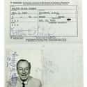 Walt Disney on Random Celebrity Passport Photos