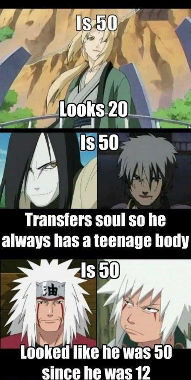 Ninjas Ages Differently