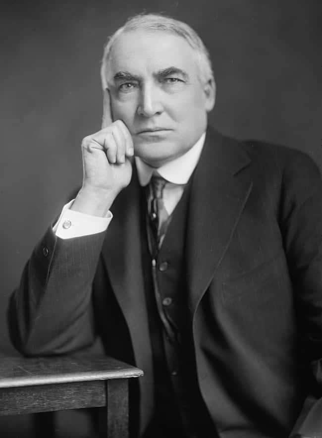 Warren G. Harding is listed (or ranked) 28 on the list Every U.S. President & Every Medical Problem They've Ever Had