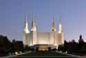 Washington D.C. Temple on Random Most Beautiful Mormon Temples