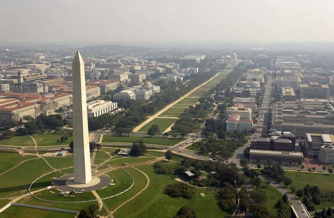 Washington, D.C. is listed (or ranked) 74 on the list The Most Beautiful Cities in the World