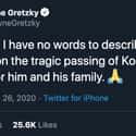Wayne Gretzky on Random Heartbroken Athletes React To Kobe Bryant's Death
