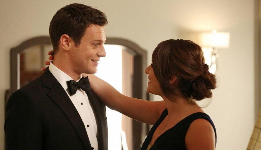 Rachel And Jesse In 'Glee'