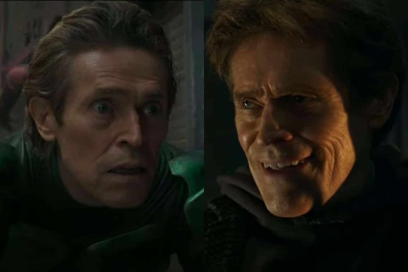 In 'Spider-Man: No Way Home,' Willem Dafoe Turns Over A New Leaf As Norman Osborn And Reverts To His Green Goblin Ways