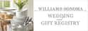 Williams-Sonoma on Random Best Wedding Registry Websites