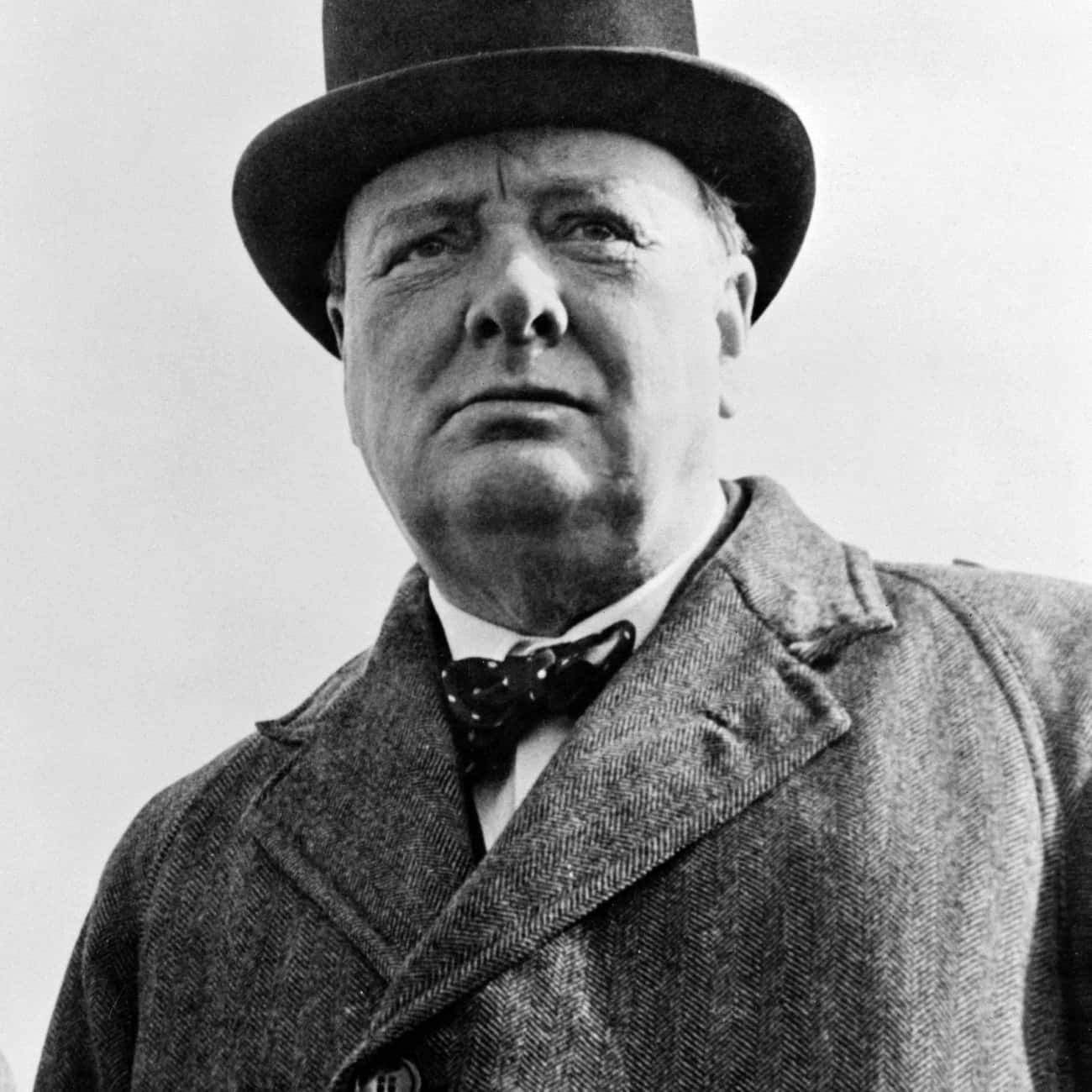 Winston Churchill Dictated Notes To His Staff While Nude
