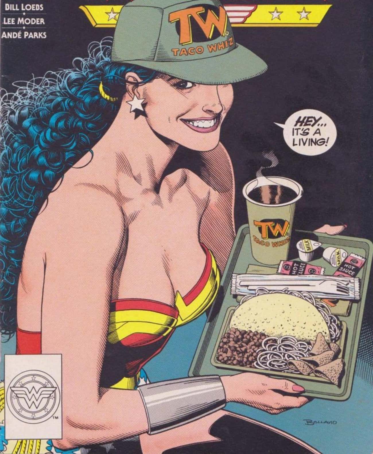 Wonder Woman: Taco Whiz Employee