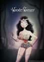 Wonder Woman on This Artists Random Draw Your Favorite Characters As Tim Burton Characters