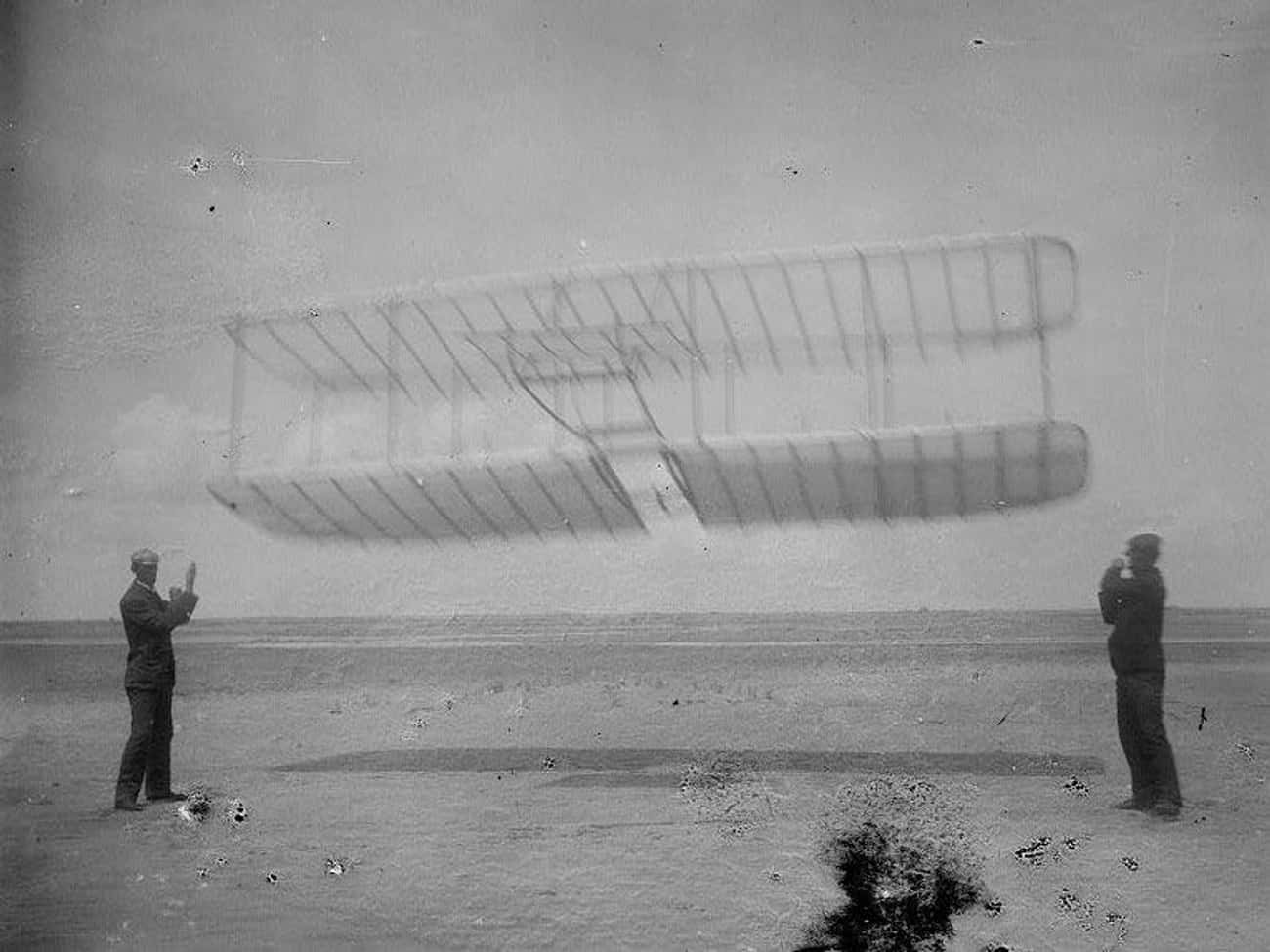 The Wright Brothers Flying