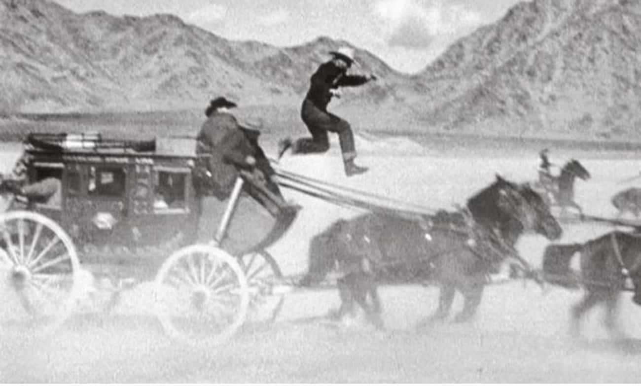 Yakima Canutt Used A Metal Bar To Accomplish His Famous Galloping Horse Stunt In 'Stagecoach'