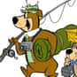 Daws Butler, Don Messick, Jimmy Weldon   Yogi Bear is a fictional character from the 1988 film The Good, the Bad, and Huckleberry Hound.