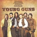 Charlie Sheen, Kiefer Sutherland, Emilio Estevez   Young Guns is a 1988 Western action film directed by Christopher Cain and written by John Fusco.