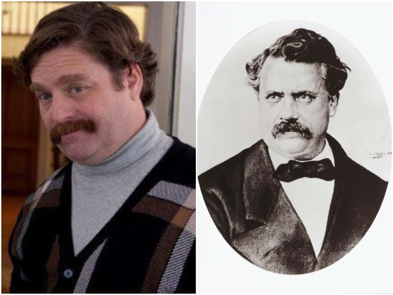 Funnyman Zach Galifianakis Was Apparently Once Designer Louis Vuitton