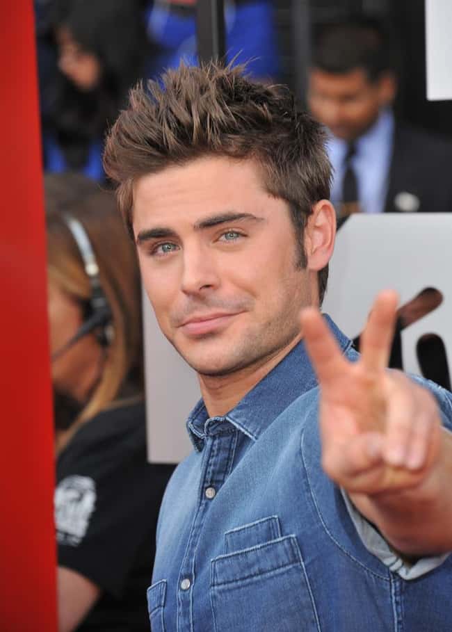 Zac Efron is listed (or ranked) 9 on the list There Are Rumors These Celebs Are Gay
