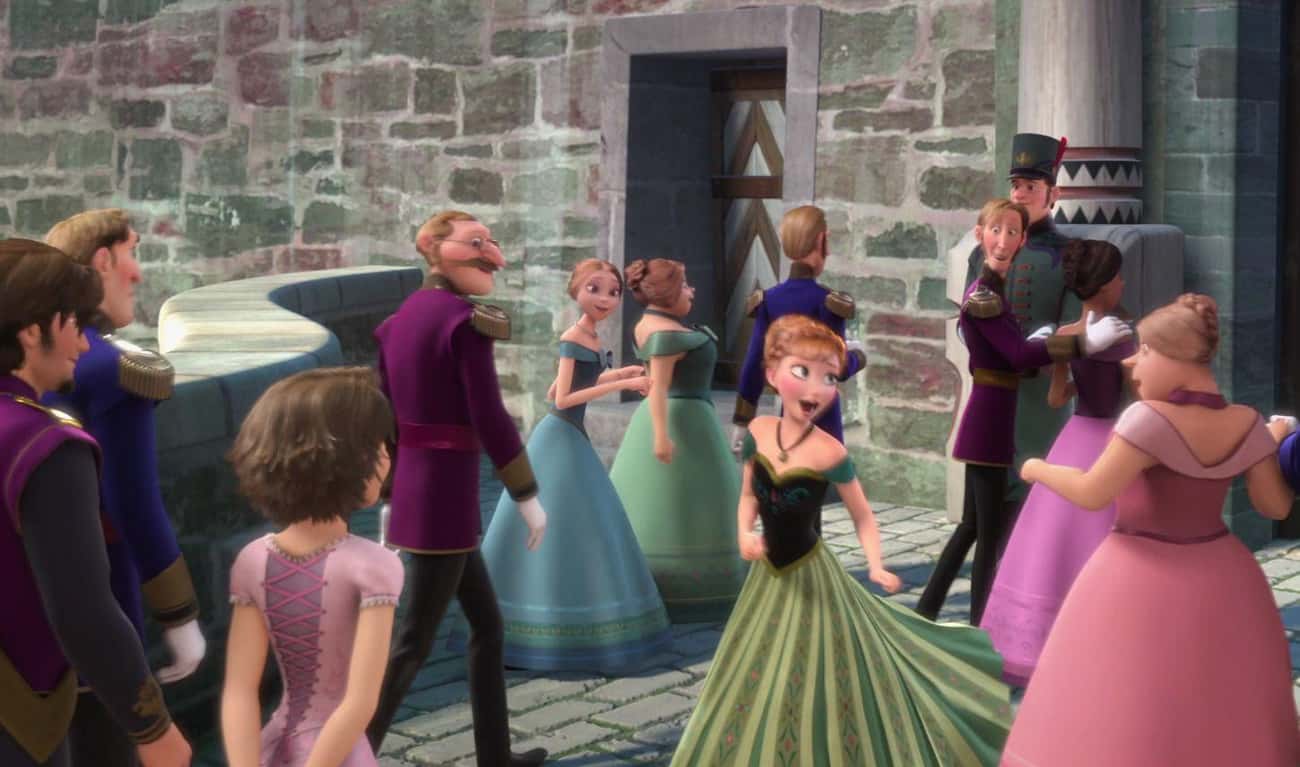 Rapunzel And Eugene In 'Frozen'