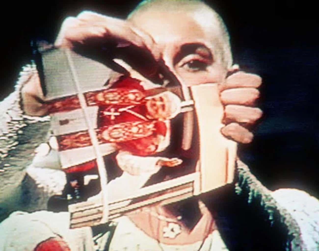 Sinead O'Connor Was Vilified For Tearing Up A Photo Of The Pope, But Her Allusions To Church Lies Proved Correct