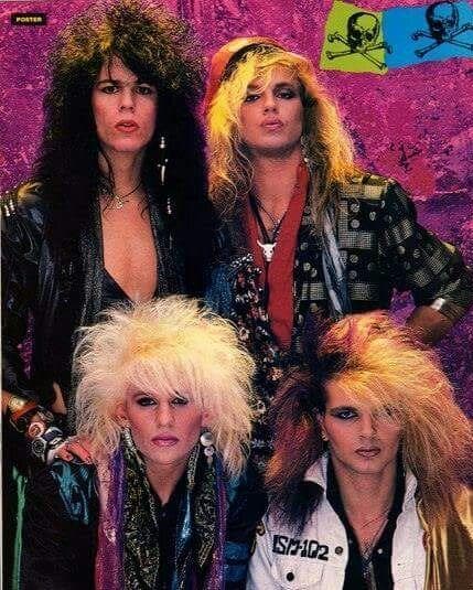 The Funniest '80s Glam Band Photos Ever