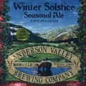 Anderson Valley Winter Solstice Seasonal Ale on Random Very Best Christmas Beers