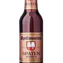 Spaten Optimator on Random Best German Beers