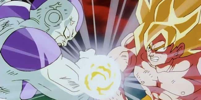 Goku is listed (or ranked) 10 on the list The 20 Most Satisfying Anime Punches of All Time