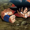 Goku on Random Anime Characters Survived Impossible Situations