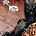 Black Panther on Random Characters Who Wore The Infinity Gauntlet Besides Thanos
