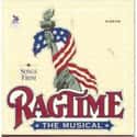 Terrence McNally , Stephen Flaherty , Lynn Ahrens   Ragtime is a musical with a book by Terrence McNally, lyrics by Lynn Ahrens, and music by Stephen Flaherty.