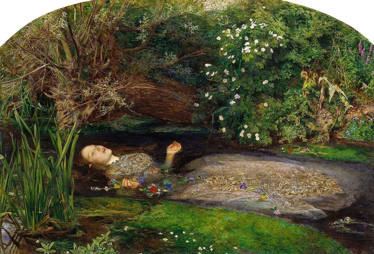 'Ophelia' By John Everett Millais, 1851