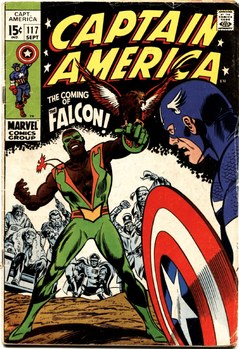 Sam Wilson (Falcon) is listed (or ranked) 9 on the list The Most Racist Moments in Comics