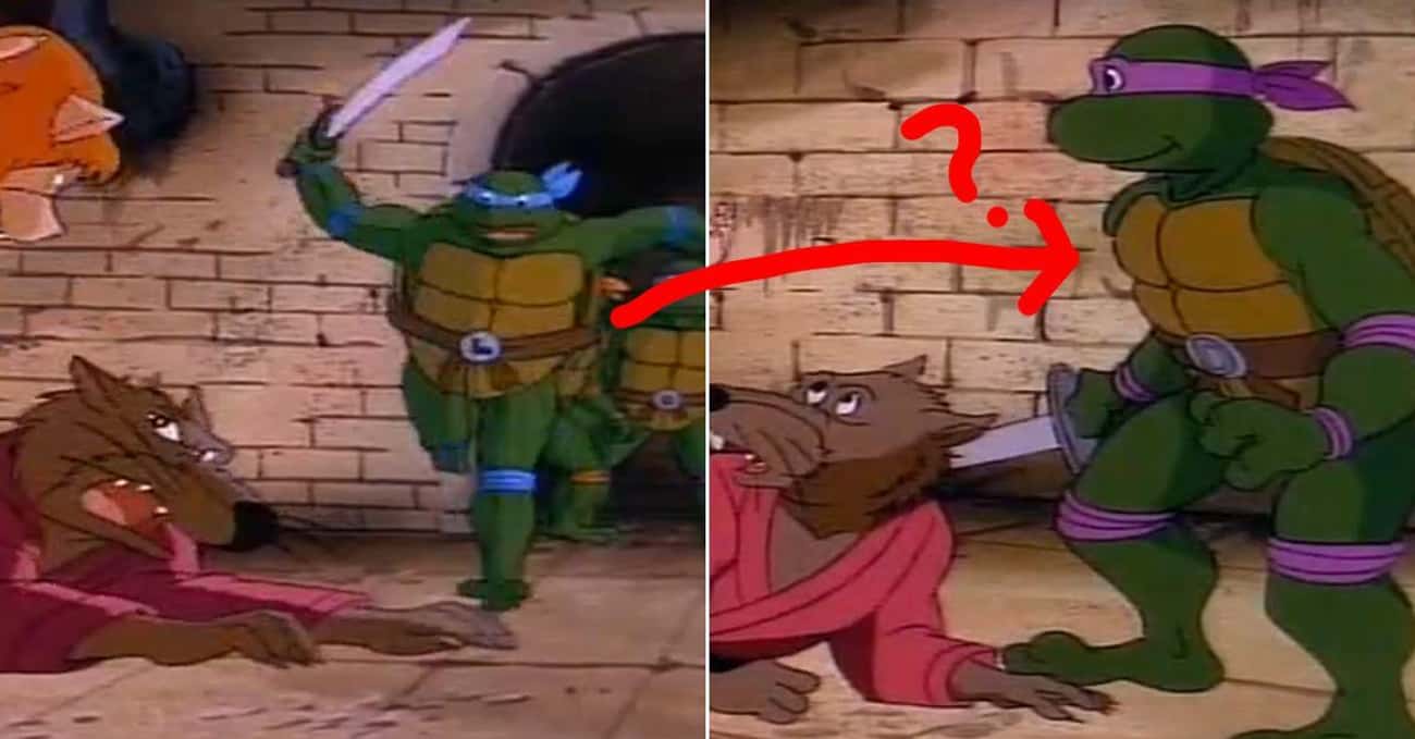 The Ninja Turtles Constantly Transform Into Each Other 