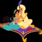 Princess Jasmine, Aladin, Iago