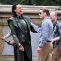 Loki on Random Behind Scenes Photos Of Movie Villains