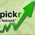Stockpickr.com on Random Financial Social Networks