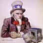 Uncle Sam is listed (or ranked) 1 on the list Forbes Fictional 15 Richest Characters