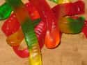 Gummi worms on Random Foods Can Be Eat Everyday If You Didn't Gain Weight