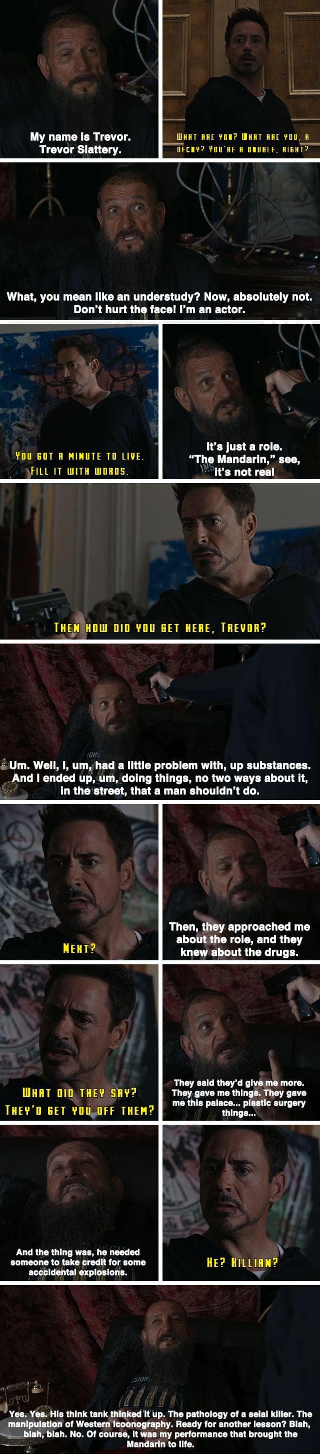 The Mandarin Reveal In 'Iron Man 3'