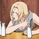Tsunade on Random Borderline Alcoholic Anime Characters That Would Drink You Under Tabl