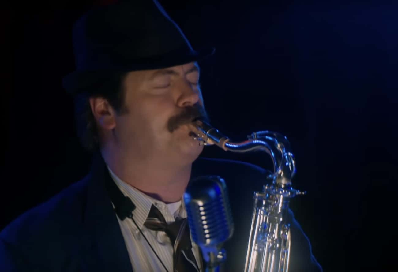 Duke Silver In 'Parks and Recreation' (Ron Swanson)
