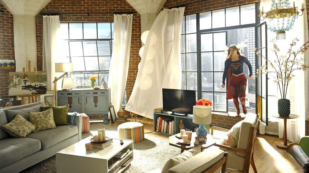 Kara’s Snazzy Apartment On Supergirl