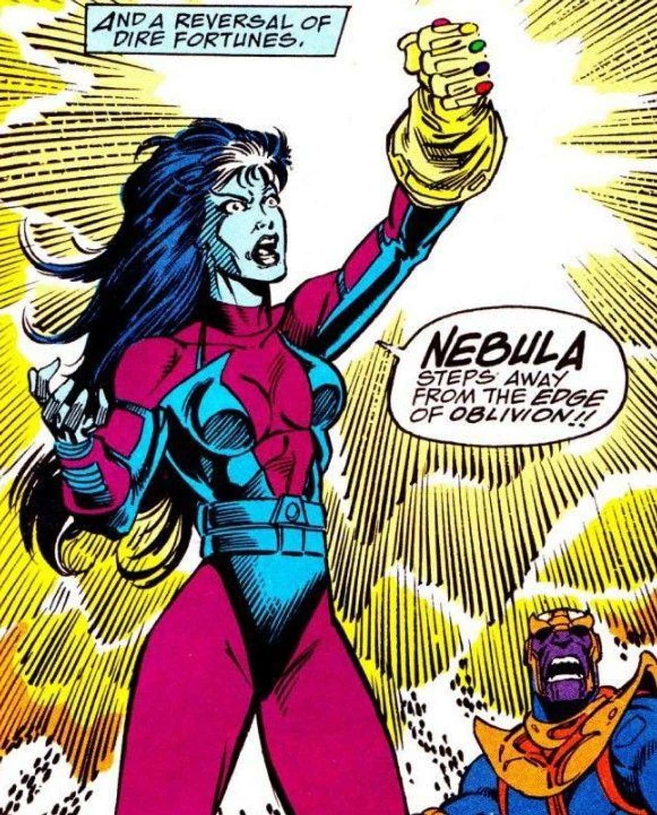 Nebula Is Turned Into A Sort Of Statue By Her Father