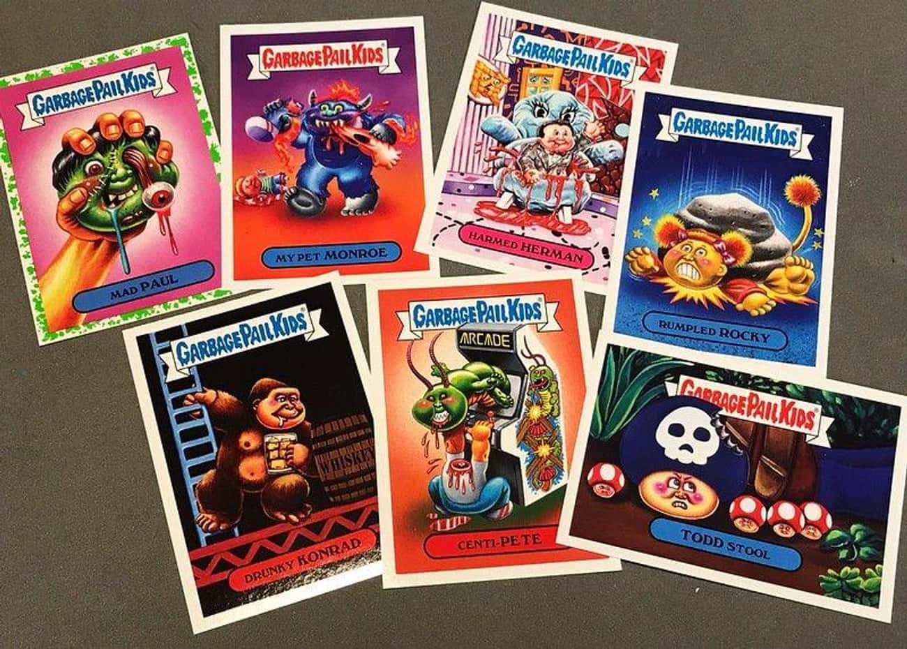 Topps Created The Garbage Pail Kids After Failing To Obtain The Rights To Cabbage Patch Kids