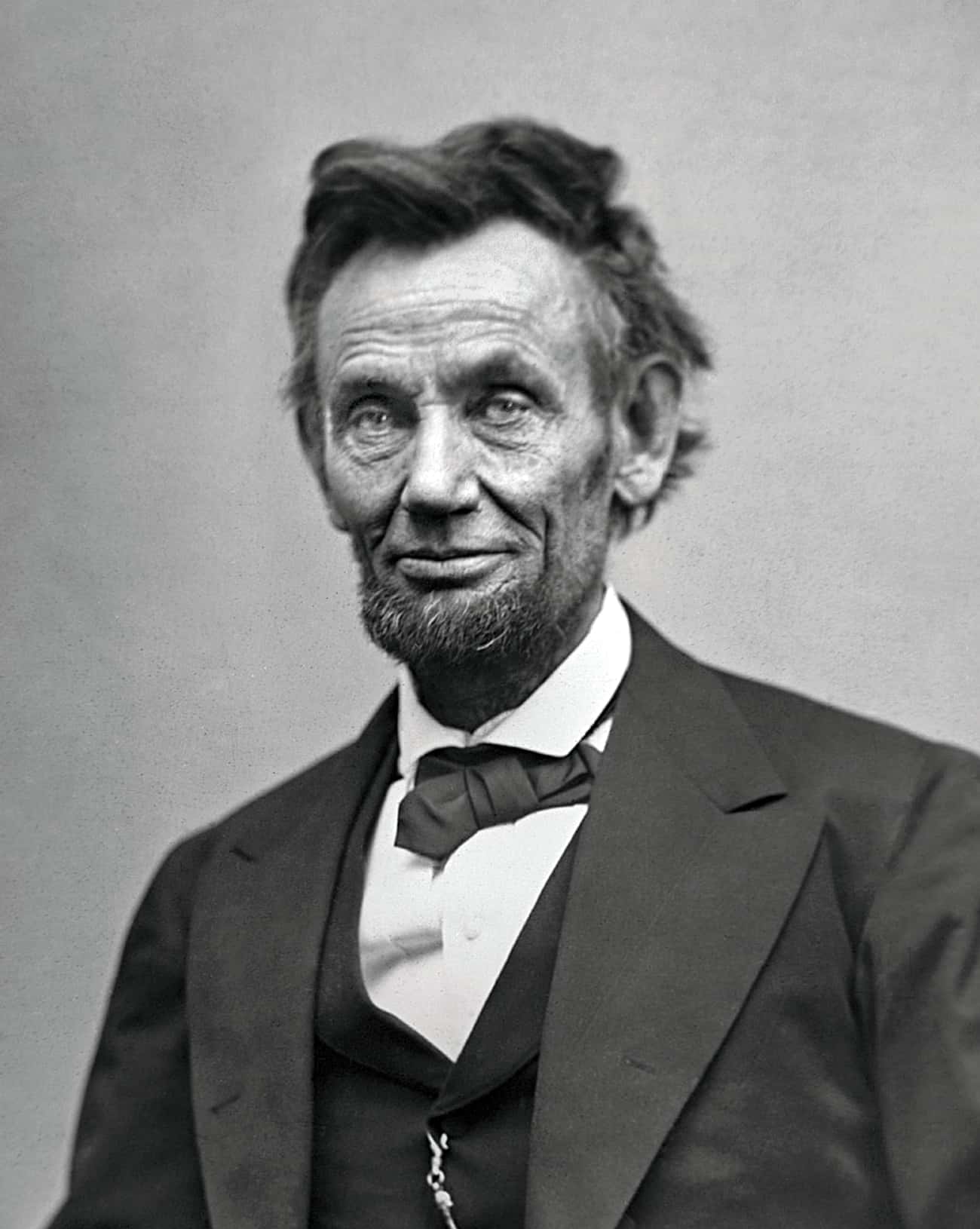 Abraham Lincoln Saw Two Faces In The Mirror