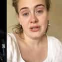 Adele on Random Pop Stars With And Without Makeup