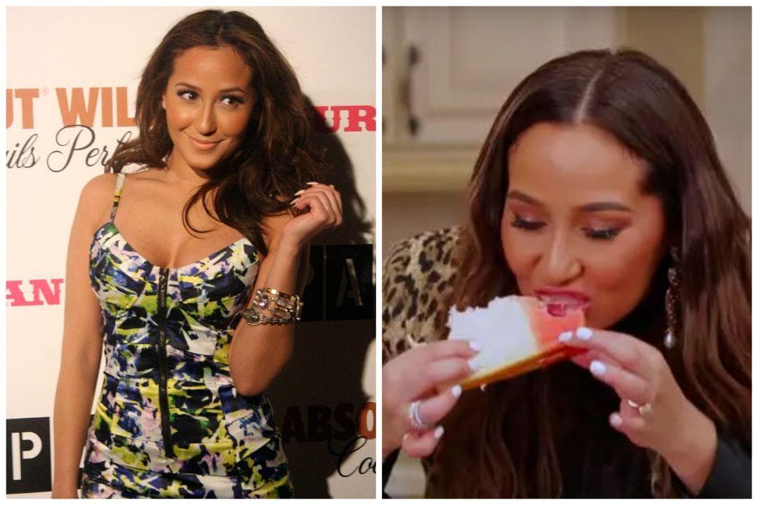 Adrienne Bailon Dunks Tuna Sandwiches In Fruit Punch