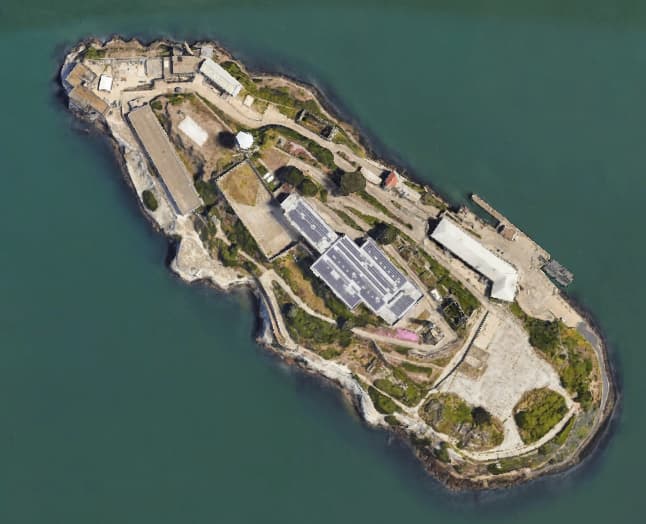 Satellite Images Of Historic And Famous Prisons