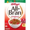 All-Bran on Random Best Healthy Cereals