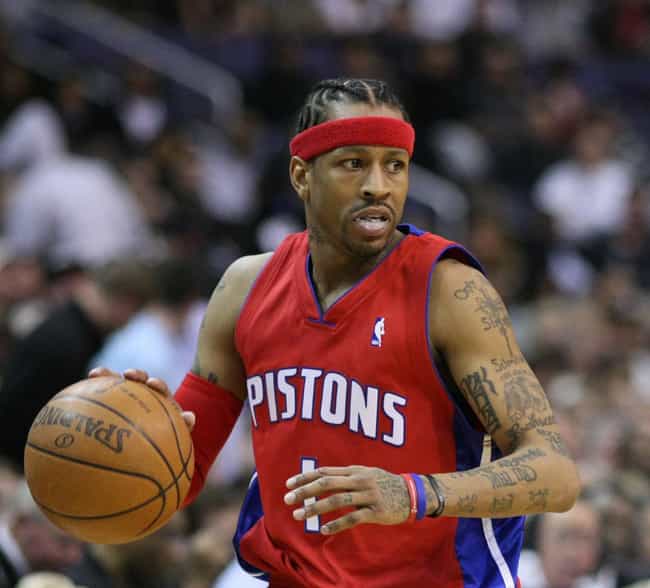 Allen Iverson is listed (or ranked) 7 on the list 26 Athletes Who Are Rappers