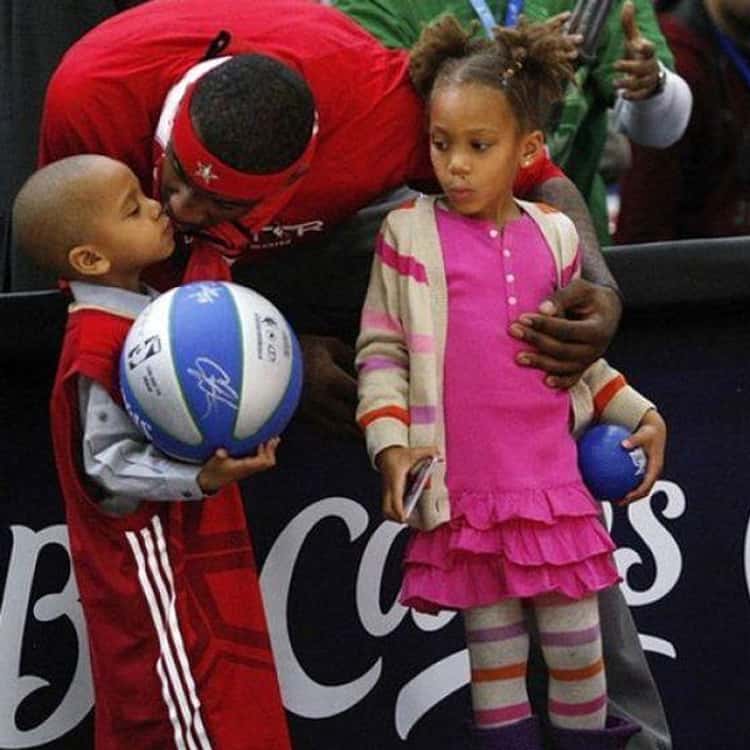 nba players and their kids